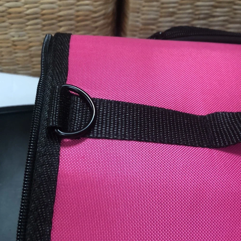 Hot Pink‎ and Black Small Dog/Cat/Pet Carrier